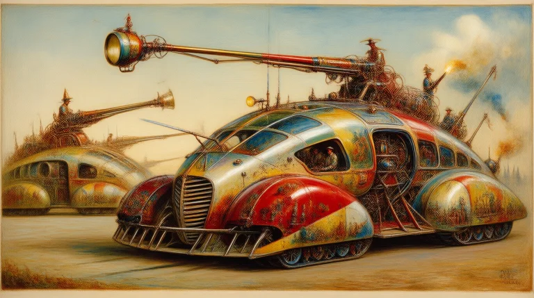 Sleek Pursuit Vehicle, Assault Weapons Overkill, Offensive M...