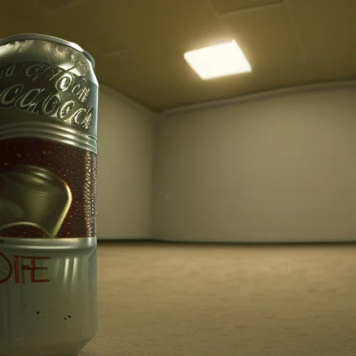 One Small Soda Can Inside Of Scrbackrooms