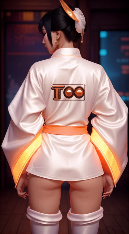 Tiktok Girl, Frombehind1.3 Standing1.23 Whitehair , Short-ha...