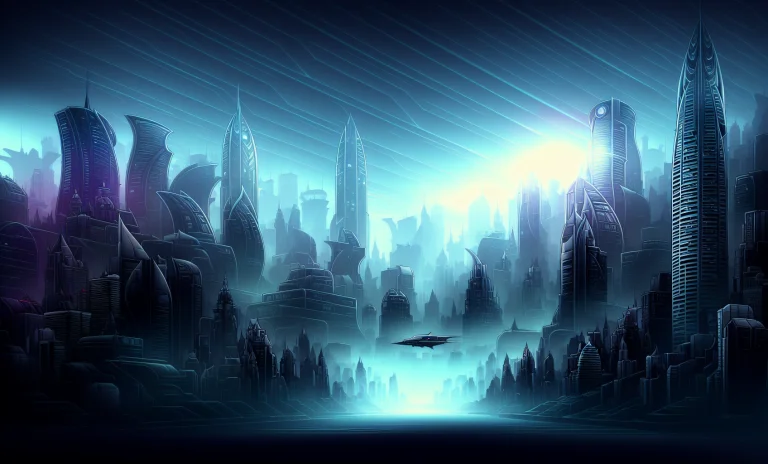 By Danmumford Extremely Epic Illustration Portrait Of A City...