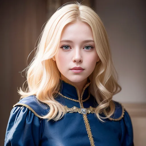 1girl, Medieval Era, Blondehair, Masterpiece, Photorealistic...