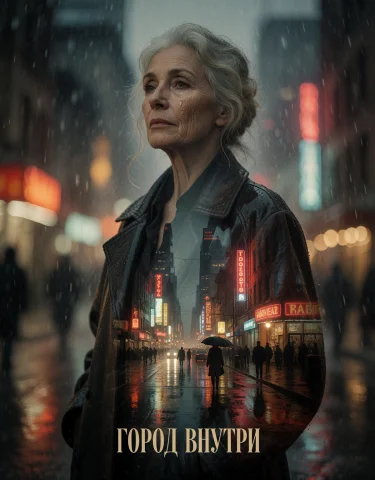 Cinematic Film Still 20. Double Exposure Cityscape Portrait,... — Stable Diffusion AI Prompt: cinematic film still 20. double exposure cityscape portrait, full-body of a 53-y...