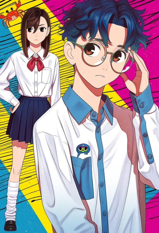 Ddd, This Is A Digital Drawing In A Vibrant, Anime-inspired...