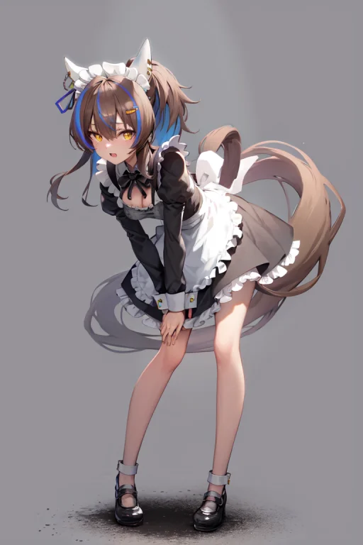 Masterpiece, Best Quality, Daitaku Helios Umamusume, Maid, F...