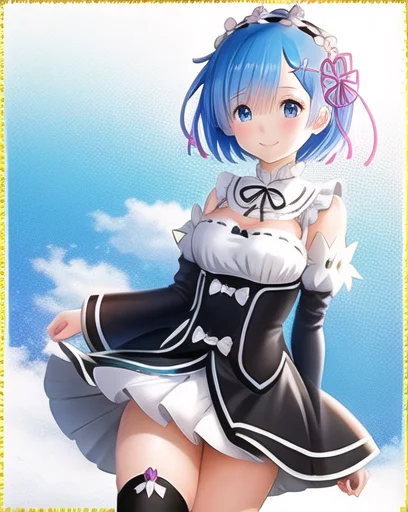Rem3-26000.7, Rem,rezero,highres,masterpiece1.0,best Quality...