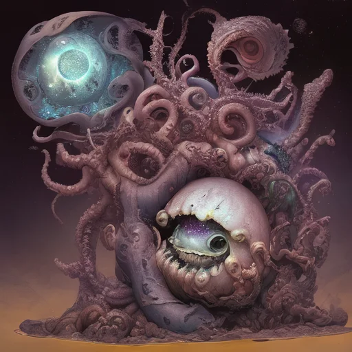 Cosmic Horror, Broken, Planets, Tentacles And Teeth, Nautilu...