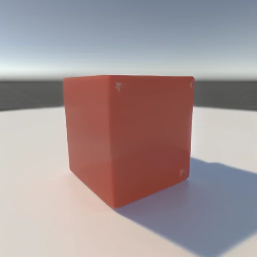 Test Cube In An Empty Scene Loraunitylast1