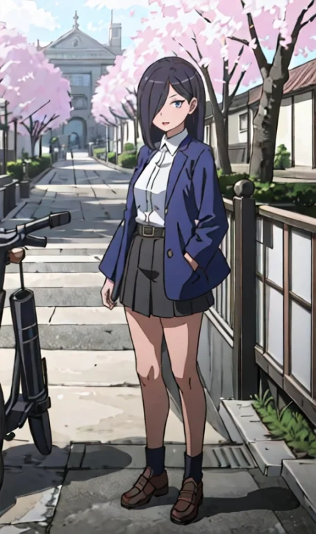 Masterpiece, Best Quality, 1girl, Full Body, Street, City, B...