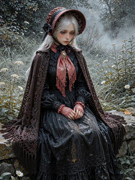 An Anime-style Painted Illustration Of A Ball-jointed Adult...