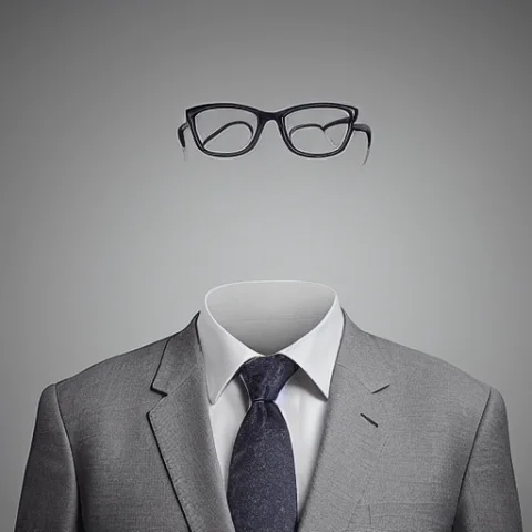 Man Wearing Glasses — Stable Diffusion AI Prompt: man wearing glasses