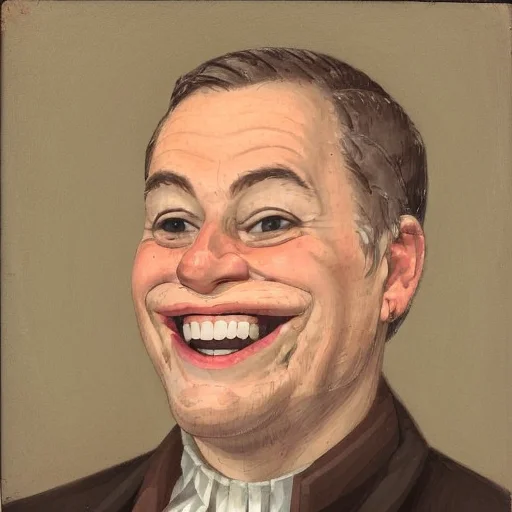 A Portrait Of A Man Smiling