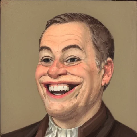 A Portrait Of A Man Smiling — Stable Diffusion AI Prompt: a portrait of a man smiling