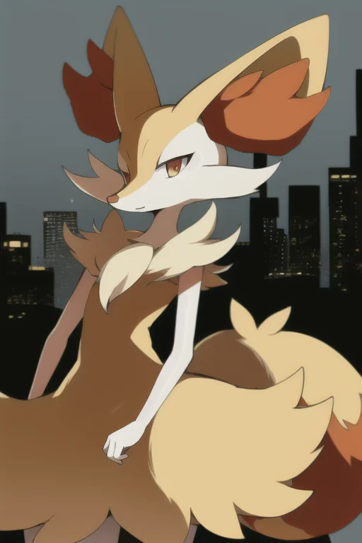 1girl, Masterpiece, Best Quality, Braixen, Pokemon, Fox, Lor...