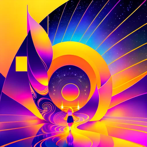 Matte Background In The Solarpunk Art Style, In The Style Of...