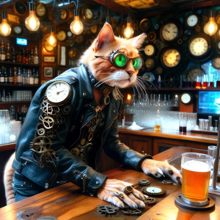 Masterpiece, Absurdres, 8k, Ultra-detailed, Clockwork-themed...