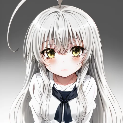 Loranyaruko1, 1 Girl Silver Hair, Long Hair, Masterpiece, Ah...
