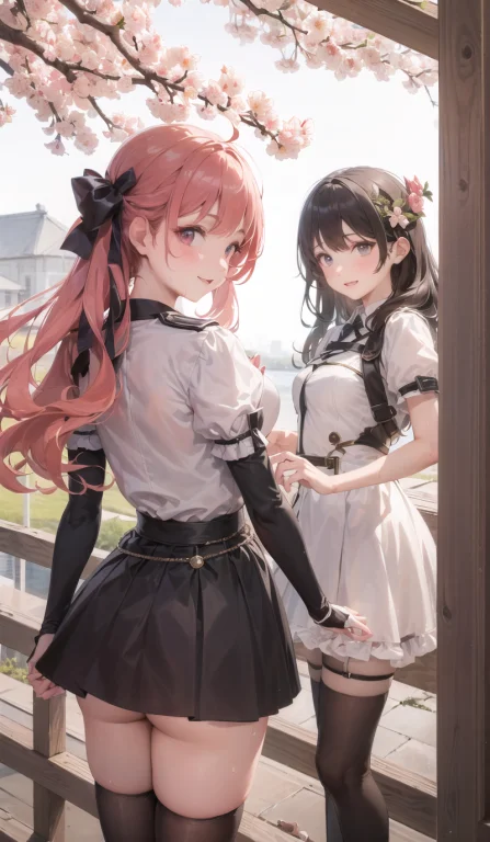 Masterpiece,best Quality,2girls,multiple Girls, Dress,short...