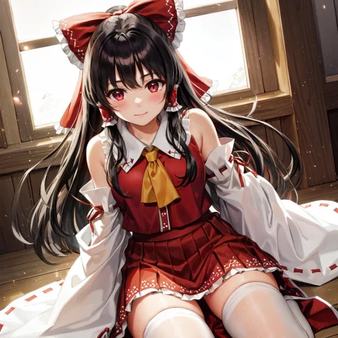 Masterpiece, Best Quality, Fine Detail, High Detail, Hakurei... — Stable Diffusion AI Prompt: masterpiece, best quality, fine detail, high detail, hakurei reimu, Chris Rahn