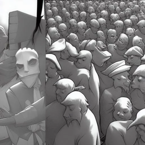 Greyscale Woman