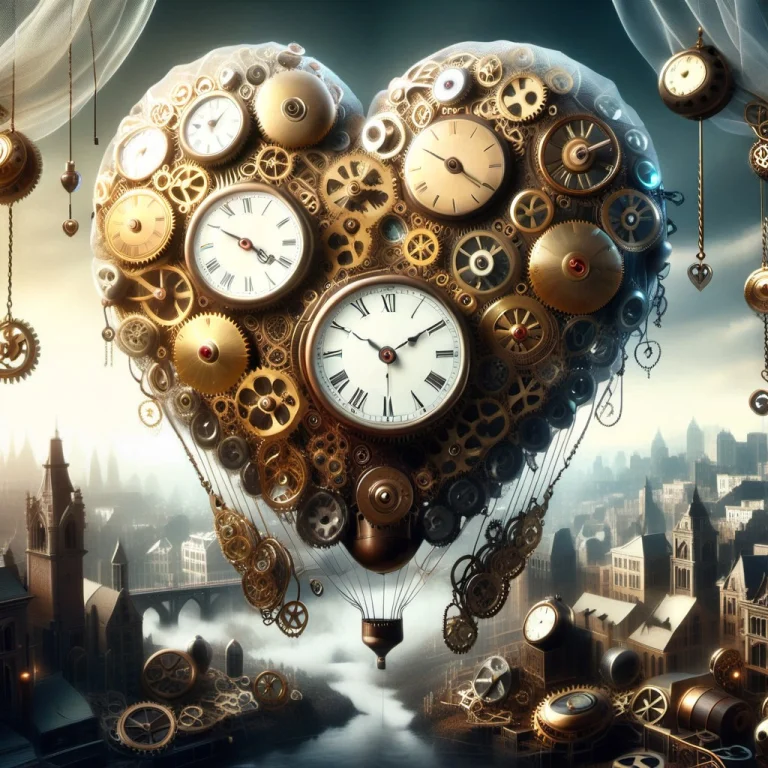 Stunning Steampunk Aesthetic By Weaving Mechanical Clockwork...