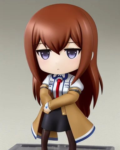 Nendoroid Kurisu 1girl — Stable Diffusion AI Prompt: (nendoroid) KURISU 1girl