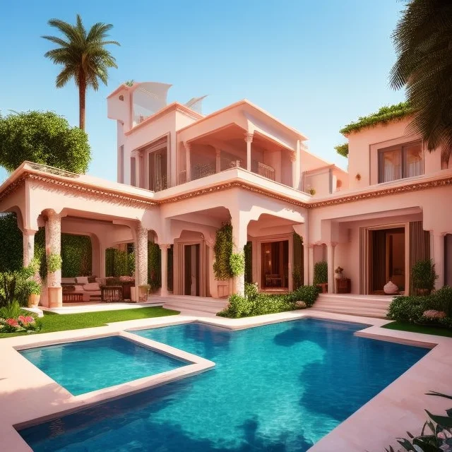 Dgtlv2, A Beautiful Villa, Morrocan Architecture, Riad With...