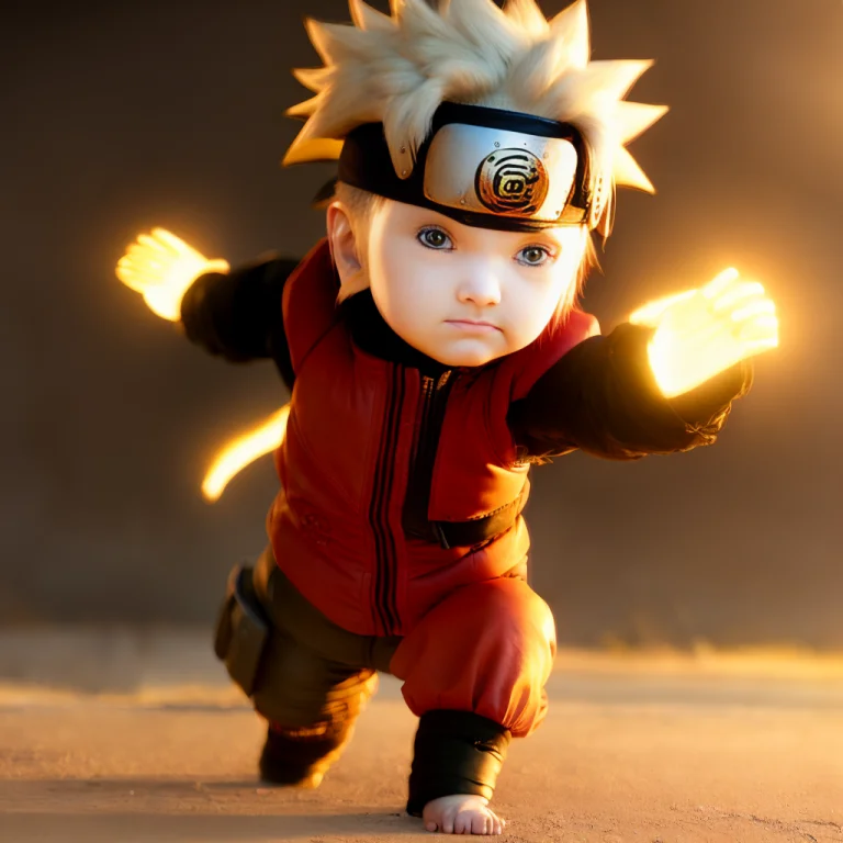 A Smolone1.2, Baby Karin Naruto, Cinematic Quality, Dynamic...