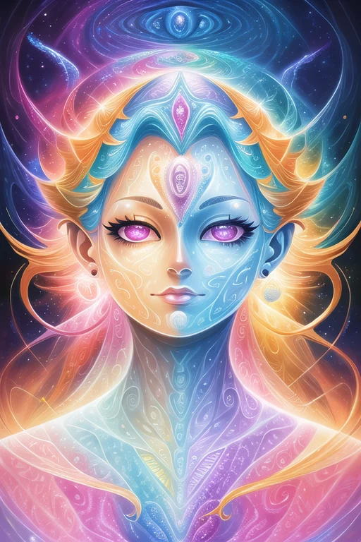 Lorastyle Luisapcelestialgodslorav10.6 Space, Glowing, Sky,...