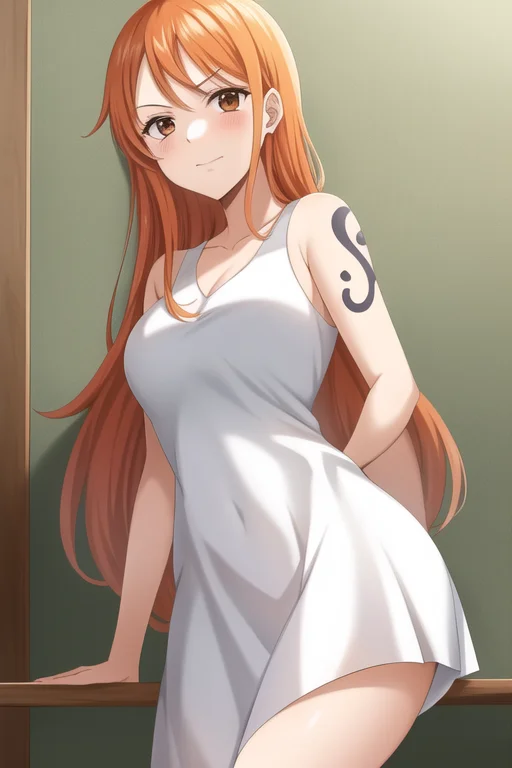 Nami, Masterpiece, Best Quality, 1girl, Looking At Viewer, O...