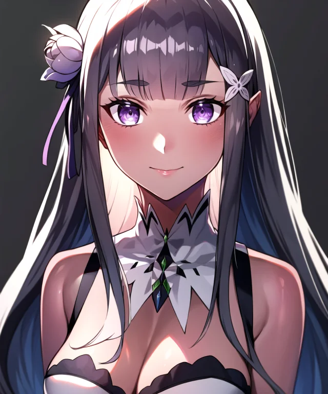 Best Quality, Highres, Ultra-detailed, Loraemiliav31, Emilia