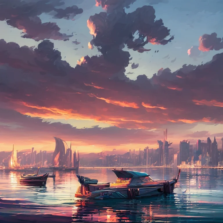A View Of The San Diego Bay At Dusk Ocean Scg768-euphoria
