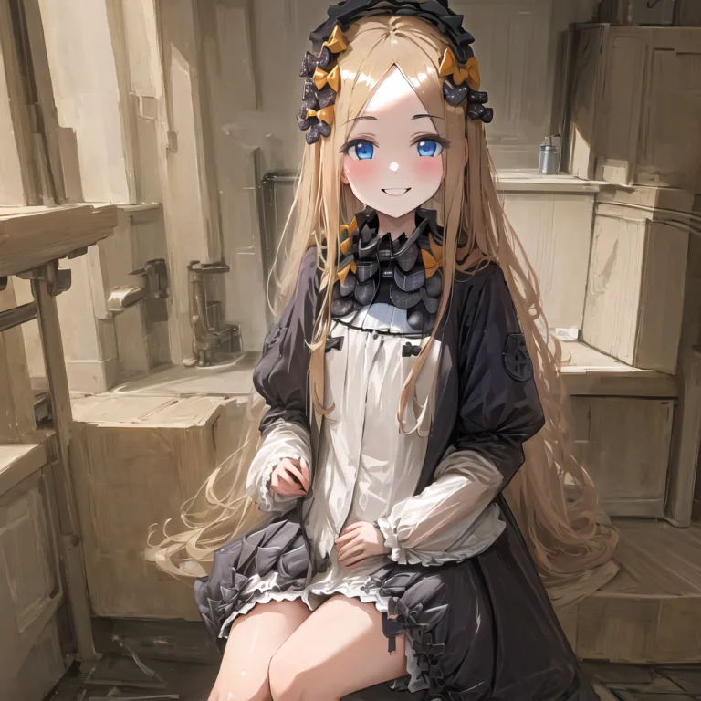 Masterpiece, Best Quality, 1girl, Smile, Abigail