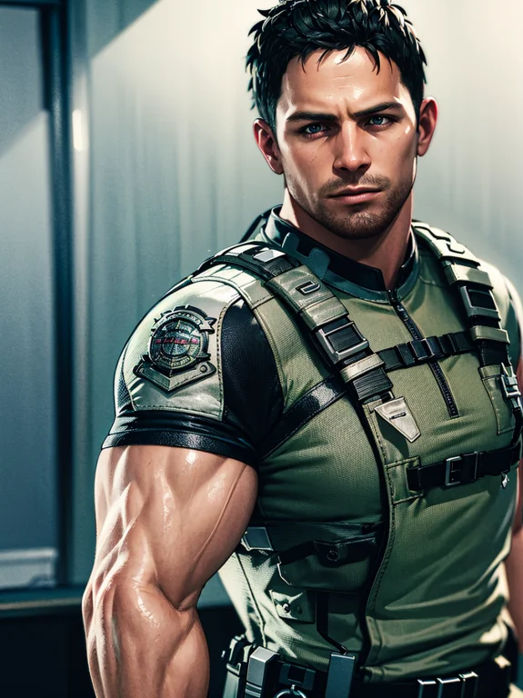 1boy, Upper Body Of Re5dfield, Military Uniform, Volumetric...