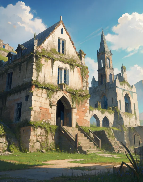 An Abandoned Medieval Town Reclaimed By Nature