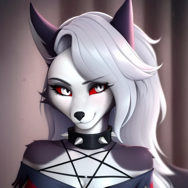 Masterpiece, Best Quality, Face Portrait Of A Female Anthro...