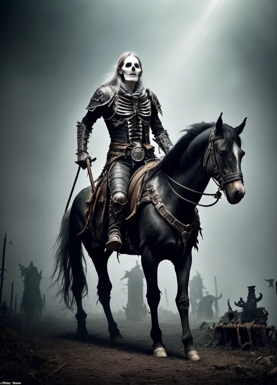 An Award-winning Photo Of A Fantasy Dead Necromancer From Th...