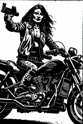 Theoldshadowrunstyles Theoldshadowrunstyles1.0 A Cyberpunk G... — Stable Diffusion AI Prompt: TheOldShadowrunStyles (TheOldShadowrunStyles:1.0) a cyberpunk girl, with tattoos...