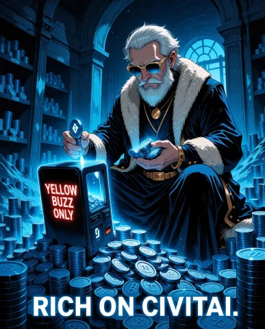 A Deadpan Luxury Portrait Of An Absurdly Wealthy Ai Creator... — Stable Diffusion AI Prompt: A deadpan luxury portrait of an absurdly wealthy AI creator sitting on a mountai...