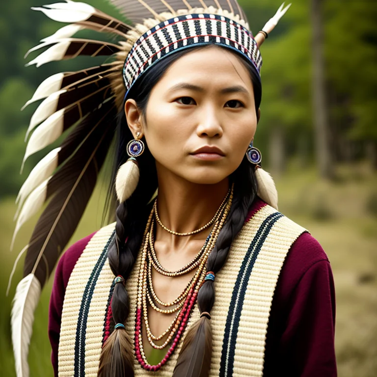 Deliberate Style. The Native Woman In The World