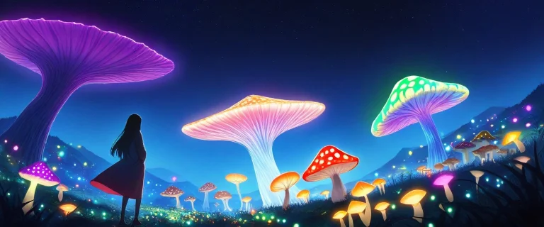 Masterpiece, Best Quality, Led, Colorful Led Lights, Neon Re...