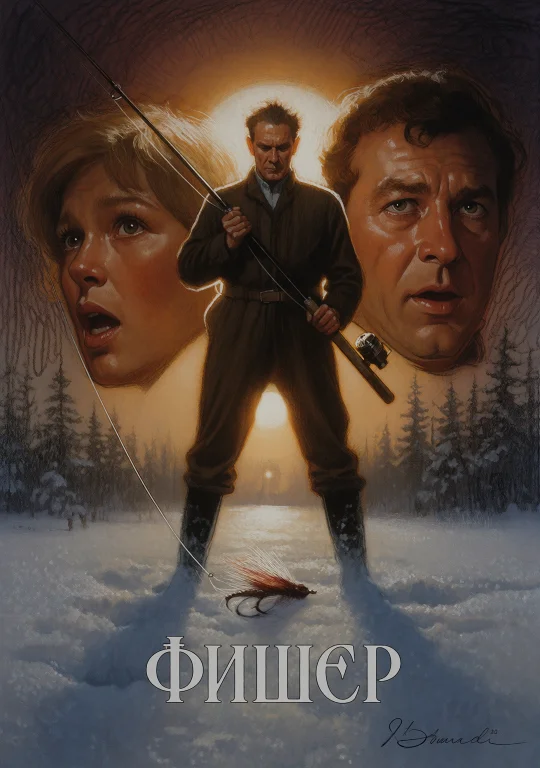 Cinematic Film Still 20. Drew Struzan Style Movie Poster Ill...