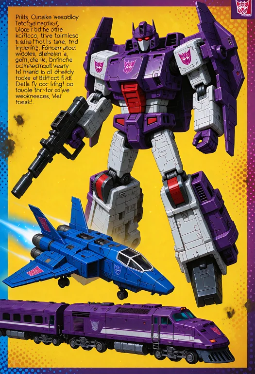 This Is A Product Shot From A Transformers Guide Featuring A...