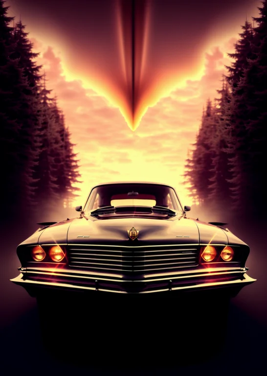By Danmumford Extremely Epic Illustration Portrait Of A Car