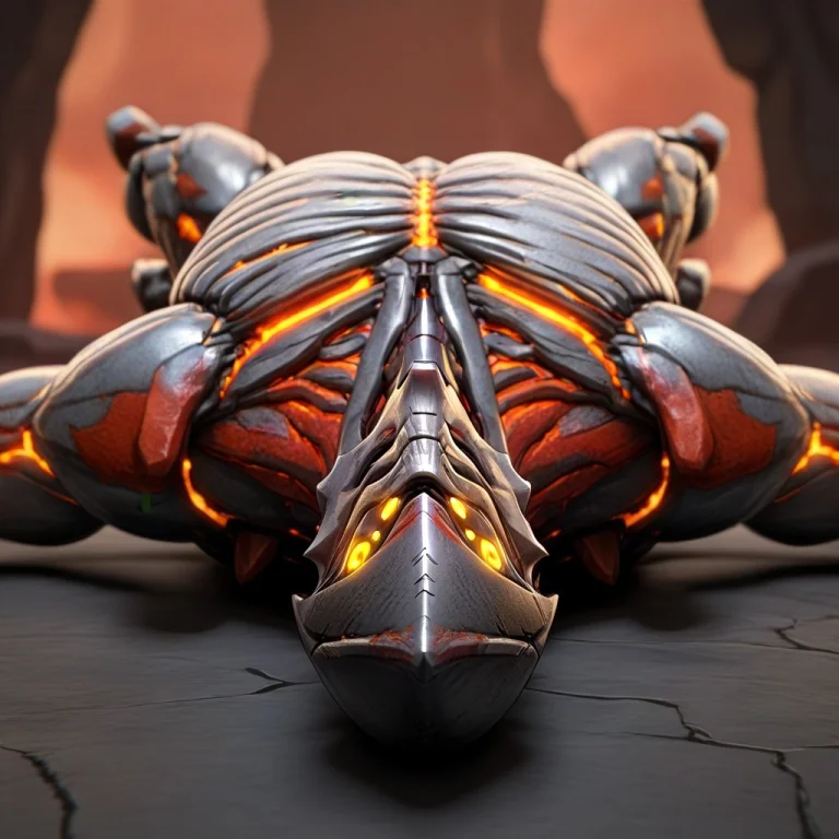 Infernorider, Glowing, Glowing Eyes, Solo, No Humans, 3d, Ye...