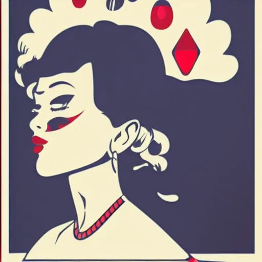 Malika-favre-art-style Woman