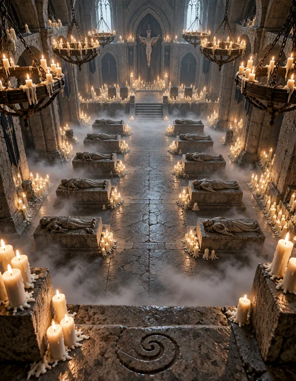 3xpl0r3 Dung30n, Photorealistic, Same Founders Crypt, Elevat...