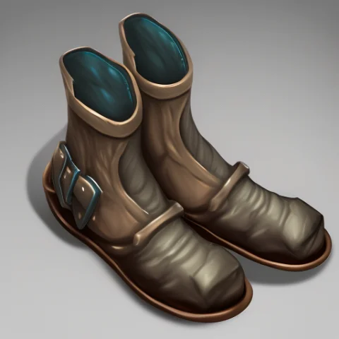 Lorarpg-icons-1.2-bf16-pruned-128nd1 Rpgicondiff7 Rangers Bo... — Stable Diffusion AI Prompt: [rpgicondiff:7] Ranger's boots Steps: 20, Sampler: Euler a, CFG scale: 7, Seed:...