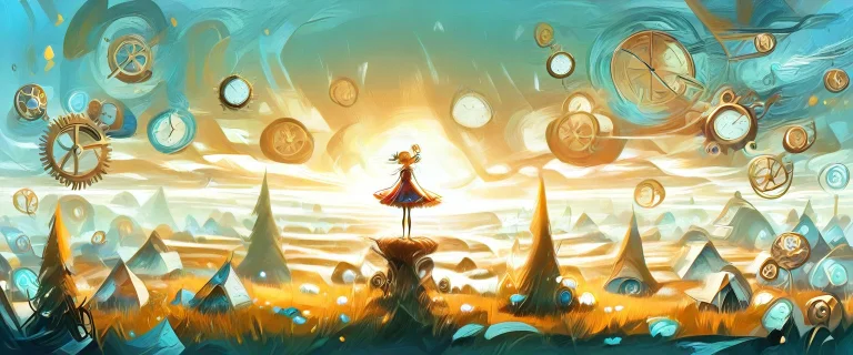 Masterpiece, Ultra Detailed Cute Surreal Anime Collage Illus...