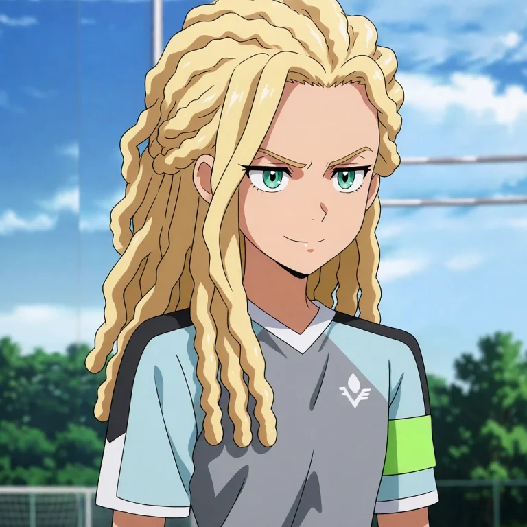 Female Version With Long Hair And Slight Features