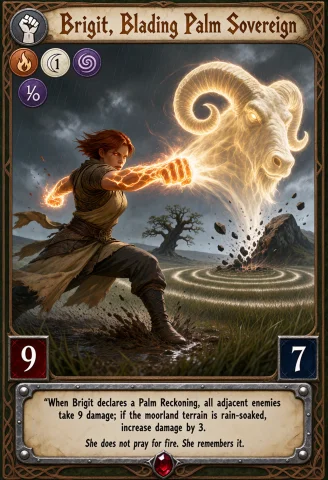 The Theme Of The Infographic Is A Low-fantasy Trading Card G... — Stable Diffusion AI Prompt: The theme of the infographic is a low-fantasy trading card game asset featuring...